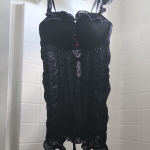 Elegant Black Lace Lingerie Set